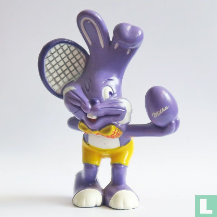 Schmunzelhase Tennis