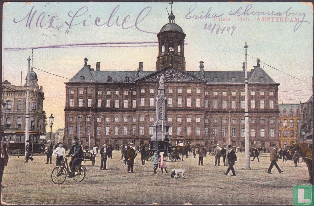 Paleis Dam. AMSTERDAM.