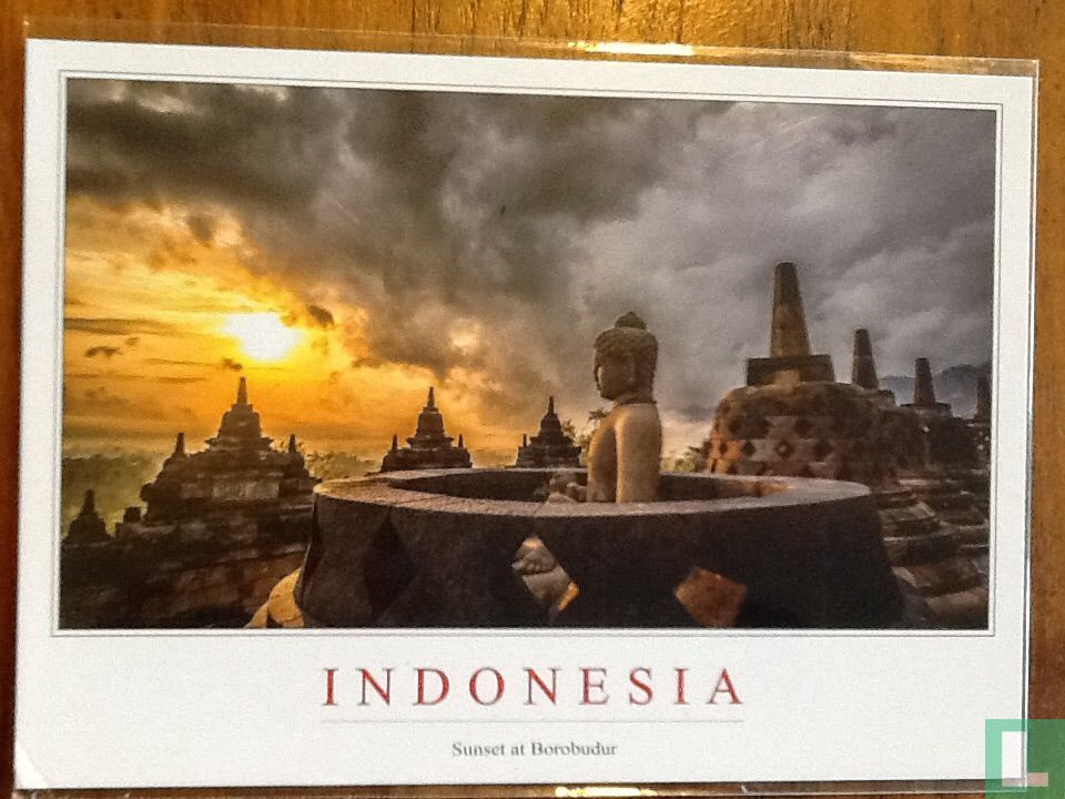 Sunset at Borobudur