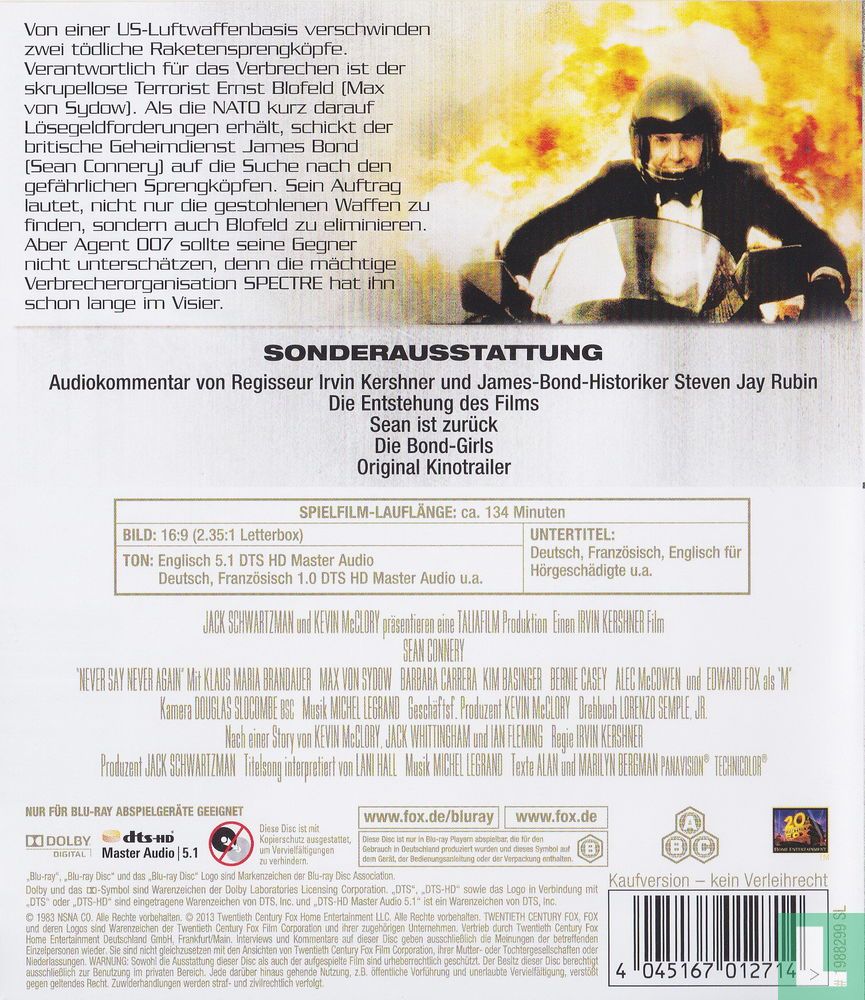 Sag niemals nie / Never Say Never Again