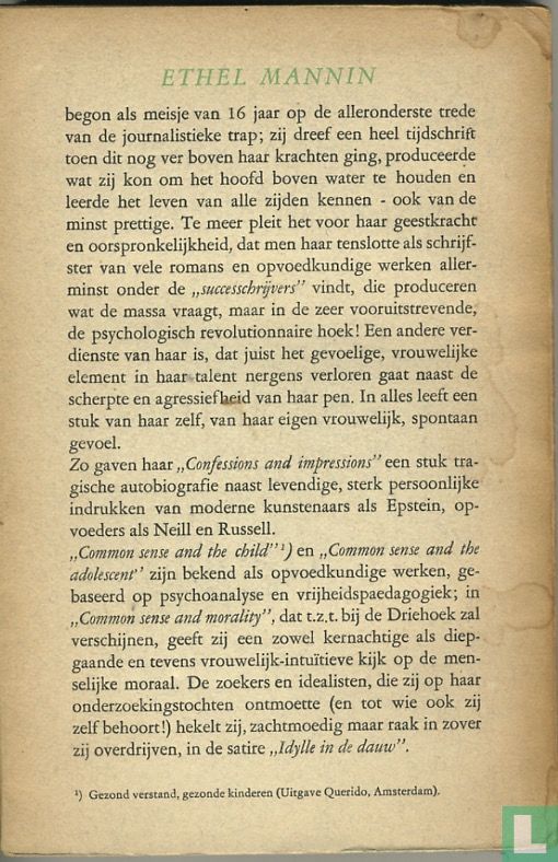 Idylle in de dauw