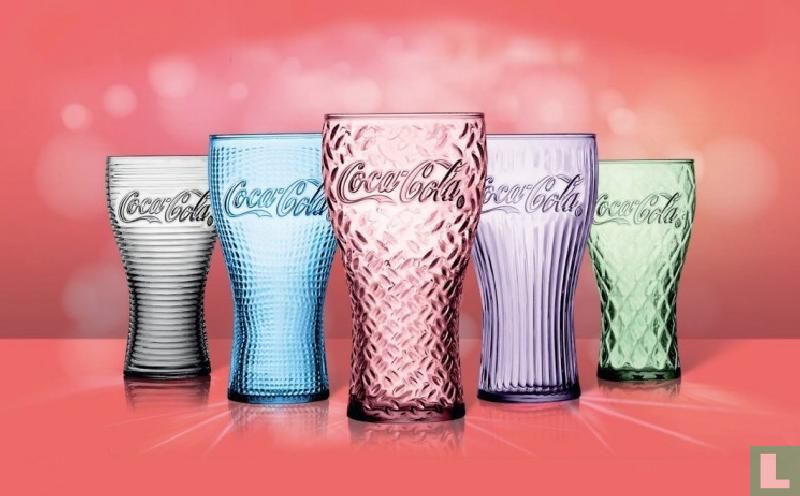 Coca-Cola / McDonalds (Fr) - Collection 2017 - Rose (2017) - Soda glass -  LastDodo