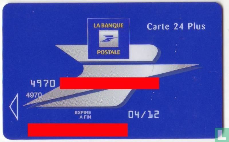 CB - Carte 24 Plus - La Banque Postale