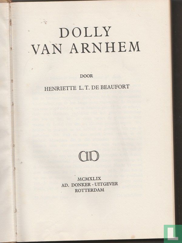 Dolly van Arnhem