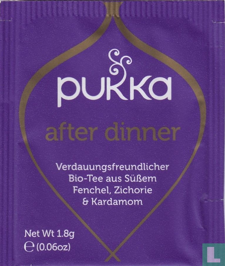 after dinner