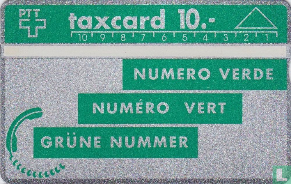 Grüne Nummer