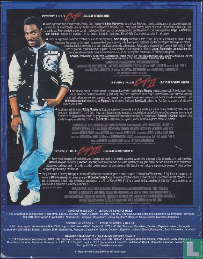 Beverly Hills Cop 3 Movie Collection Blu (2012) - Blu-ray - LastDodo