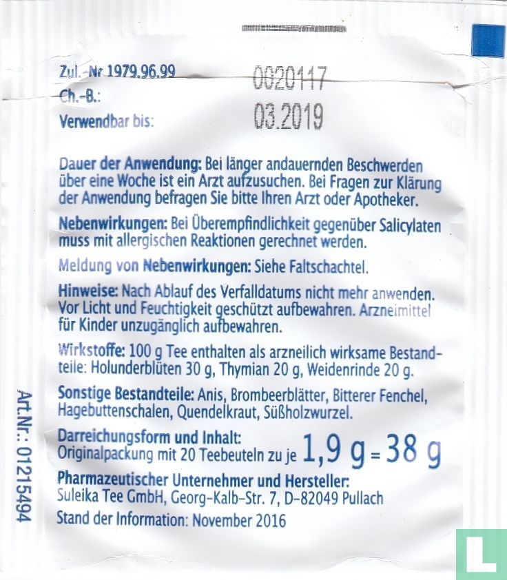 Erkältungstee
