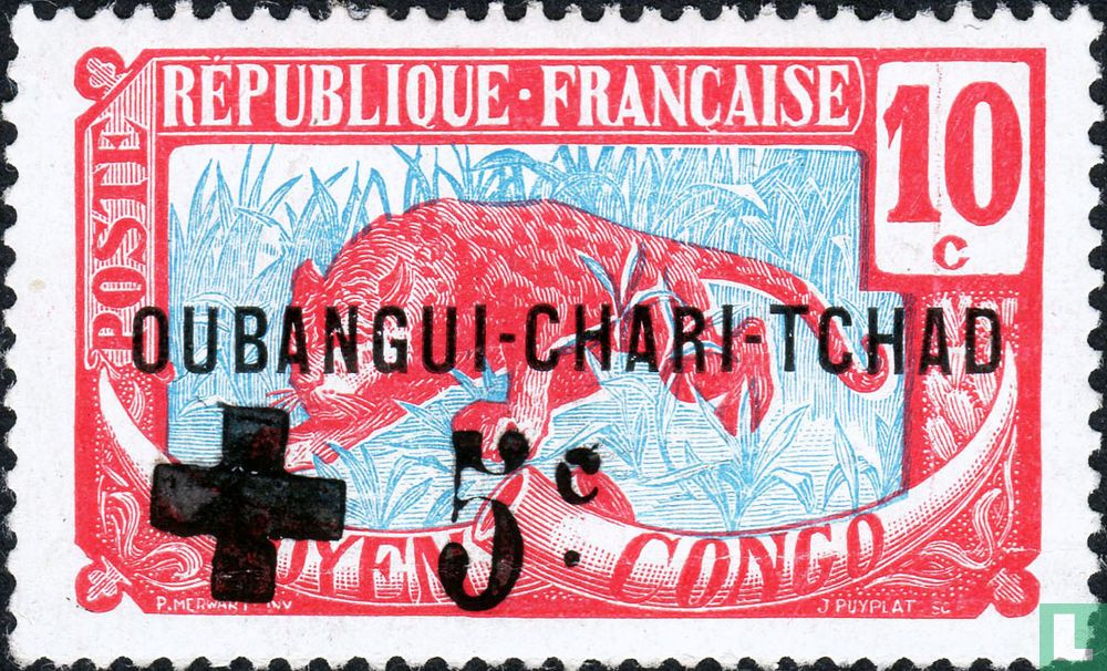Léopard, avec surcharge Croix Rouge