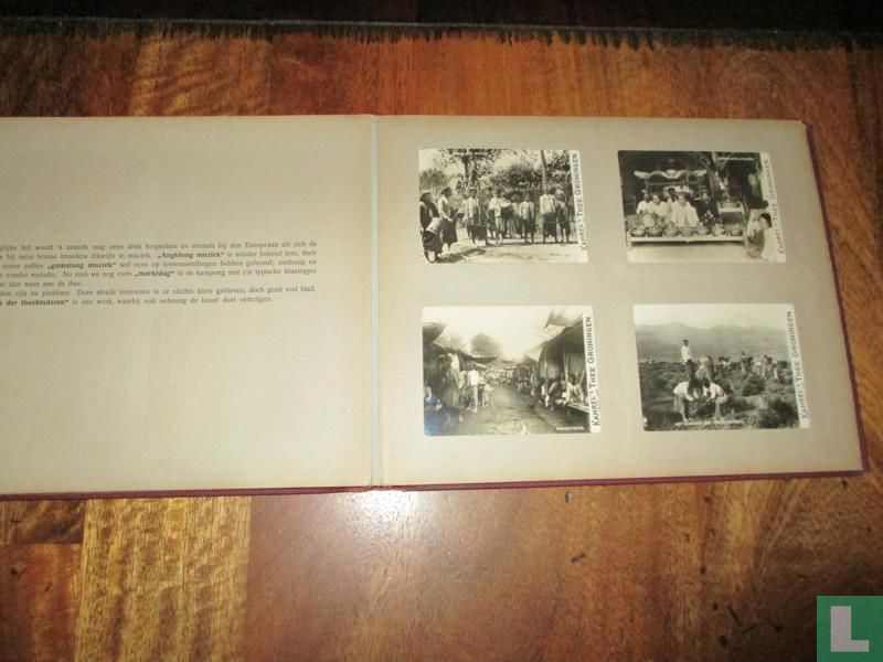 Album der thee-kultuur op Java