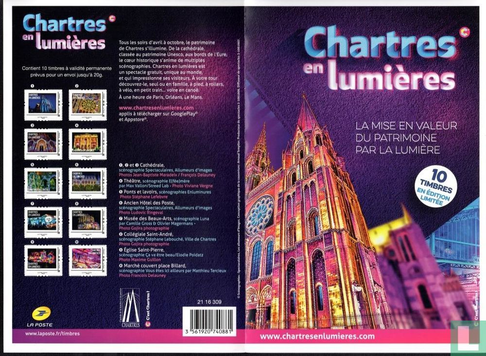 Chartres in lights