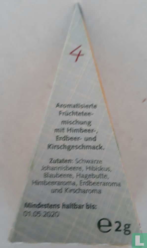 Aromatisierte Früchtetee-mischung mit....