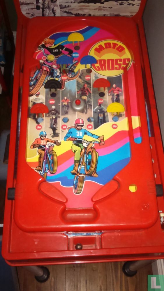 Motocross Flipperkast