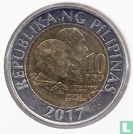 Philippines 10 piso 2017 (type 1)