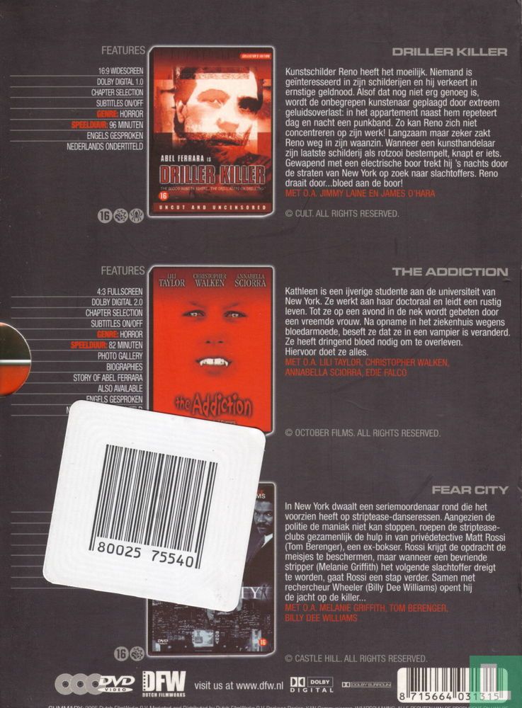 Abel Ferrara The Collection