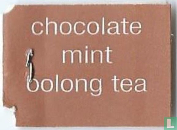 Chocolate mint oolong tea