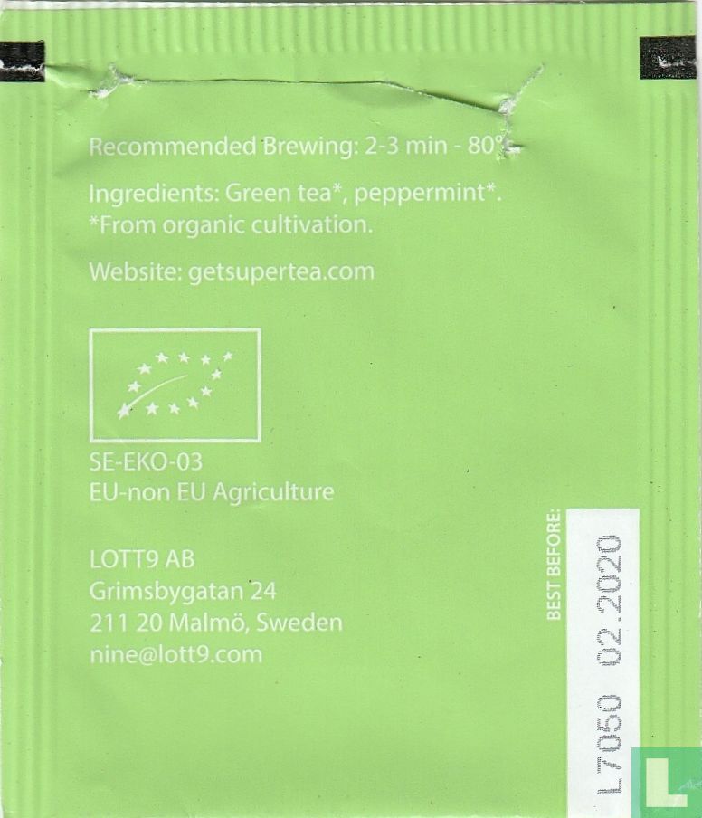 Green Tea Mint Organic