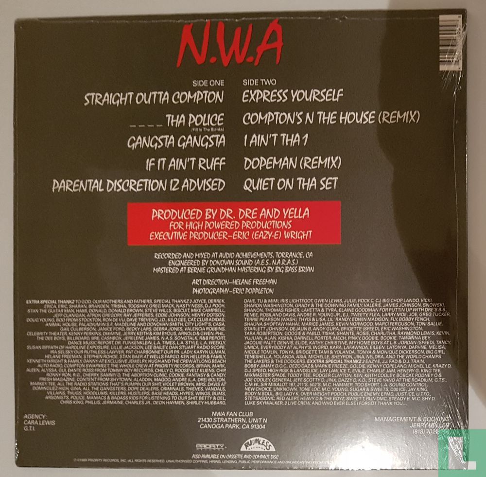 "Straight Outta Compton"