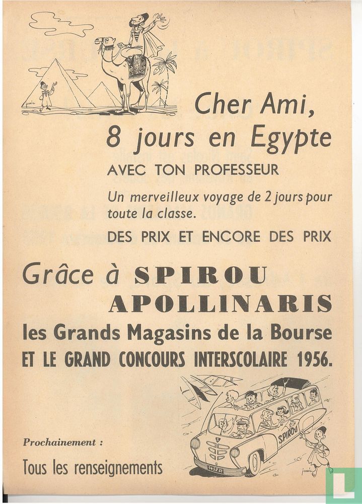 Spirou à la bourse