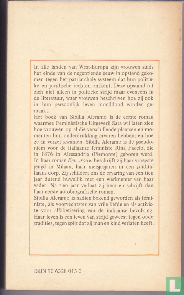 Een vrouw