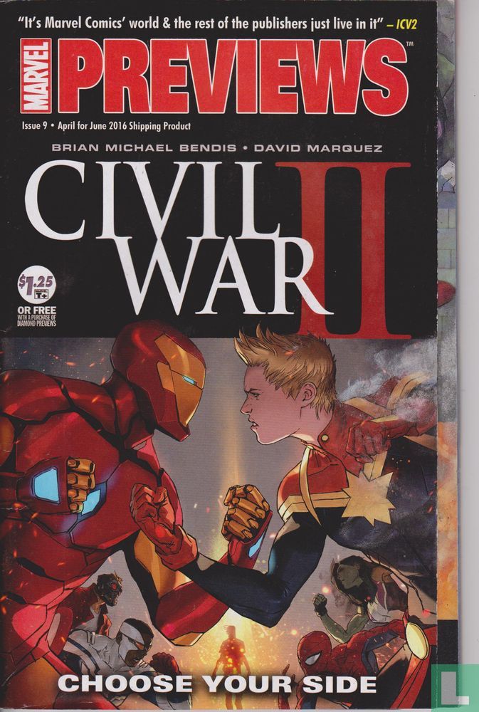 Marvel Previews 9