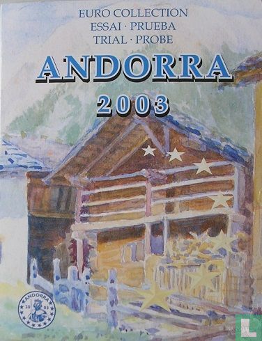Andorra euro proefset 2003