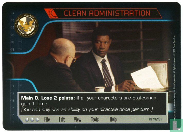 Clean Administration