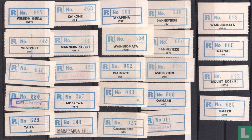 Registered labels (1975) - Financial institute - LastDodo