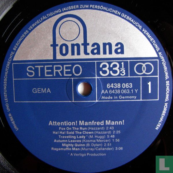 Manfred Mann!