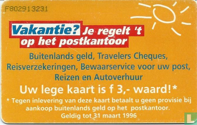 Postkantoor statiegeldactie
