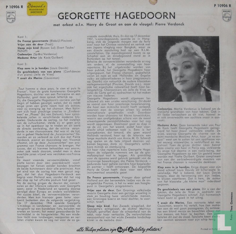 Georgette Hagedoorn