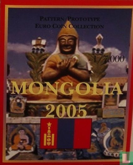 Mongolië euro proefset 2005