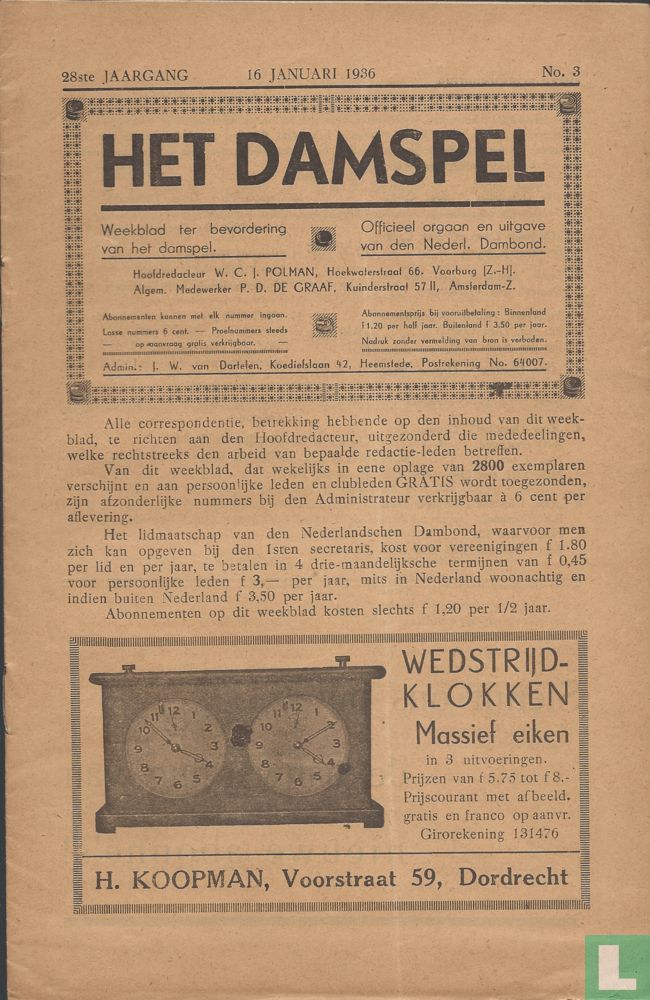 Het Damspel 3