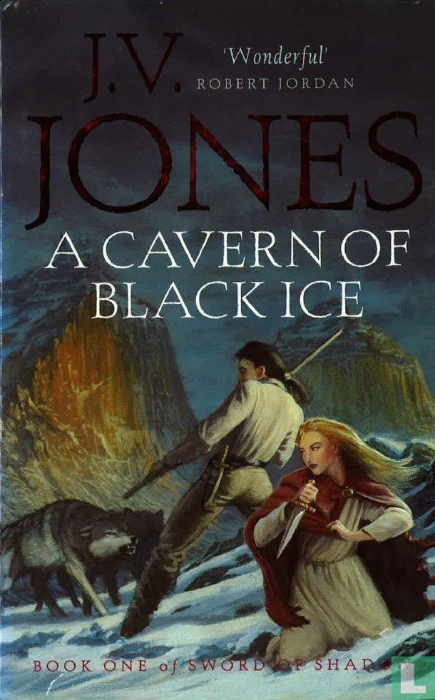 A cavern of black ice