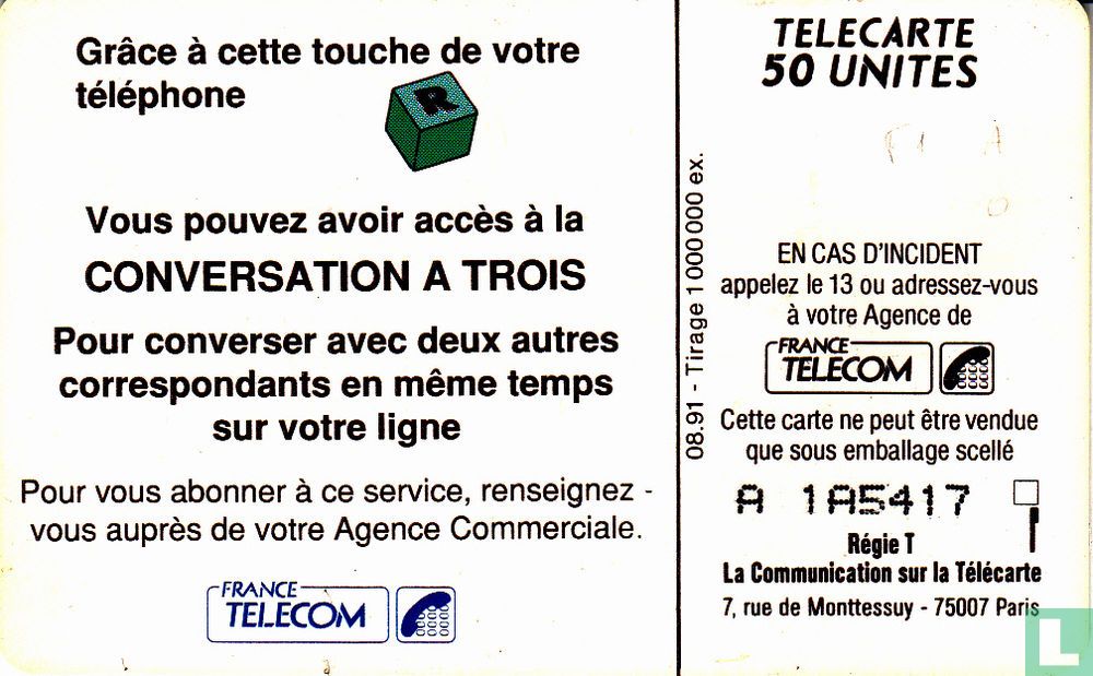 Conversation a trois  