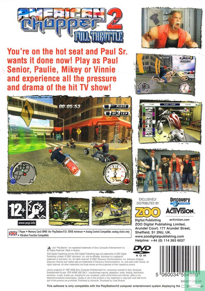 American Chopper 2: Full Throttle