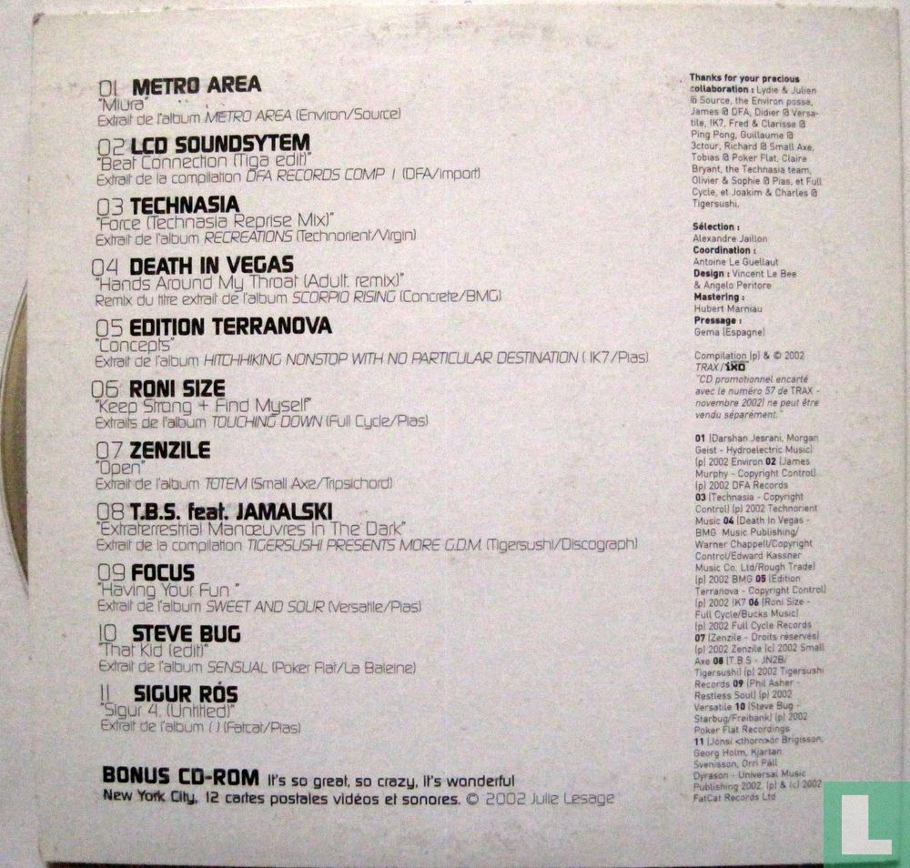 TRAX Sampler #57
