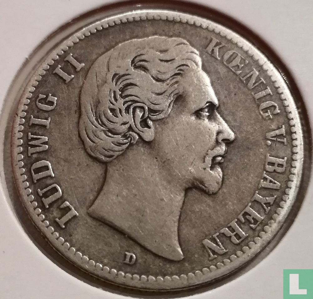 Beieren 2 mark 1876
