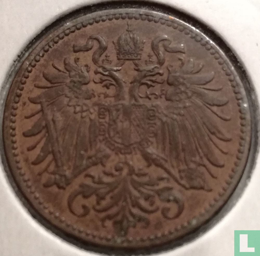Austria 2 heller 1914