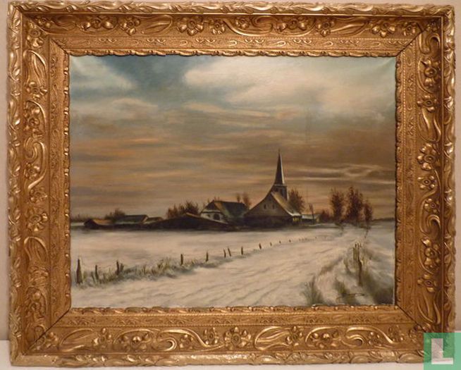 Winter landscape Breda