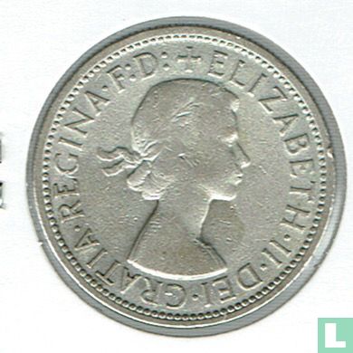 Australia 1 florin 1956