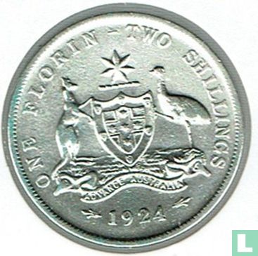 Australia 1 florin 1924
