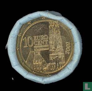 Austria 10 cent 2002 (roll)