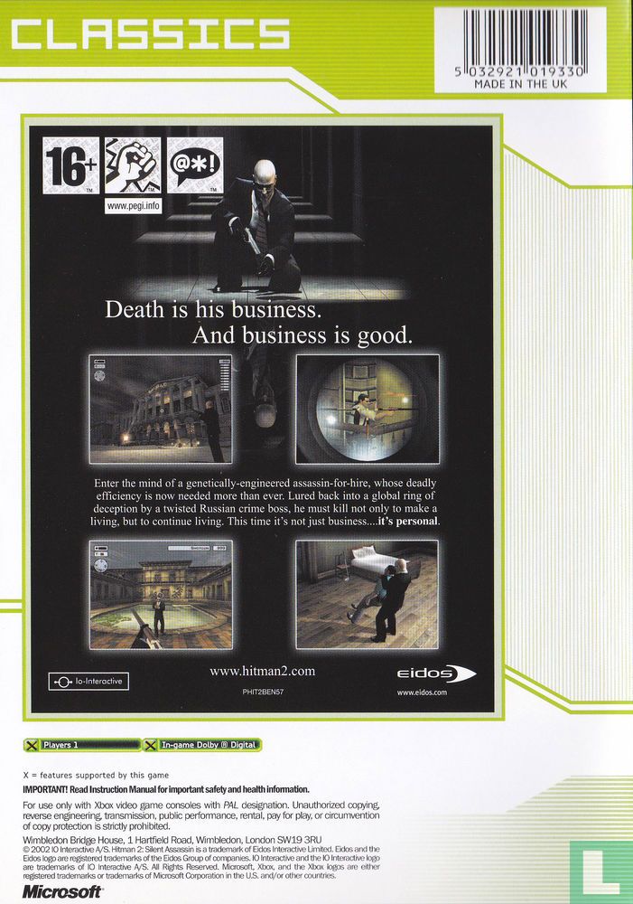 Hitman 2: Silent Assassin