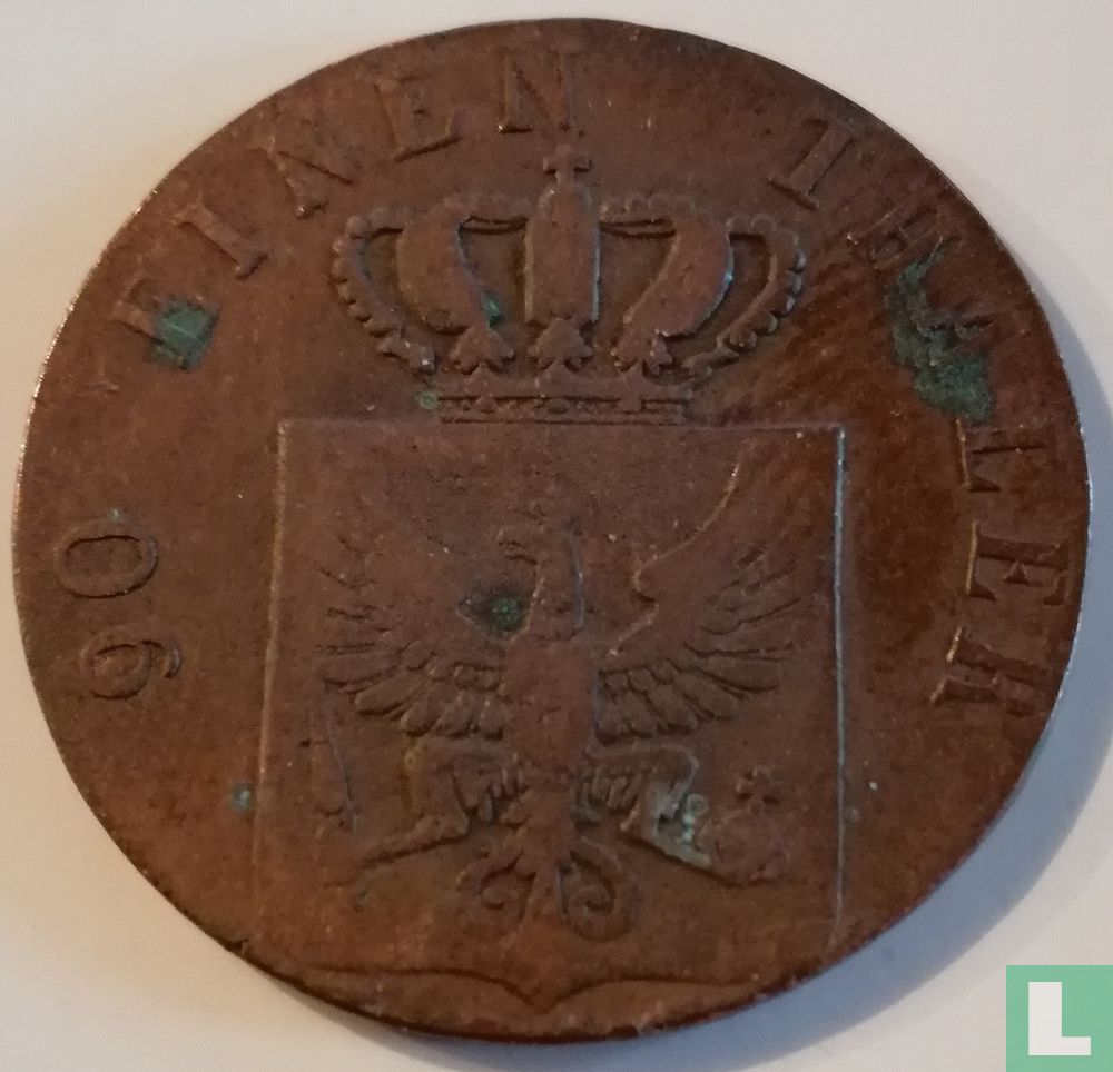Prusse 4 pfenninge 1829 (A)