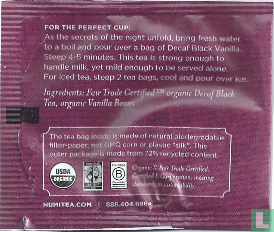 Decaf Black Vanilla
