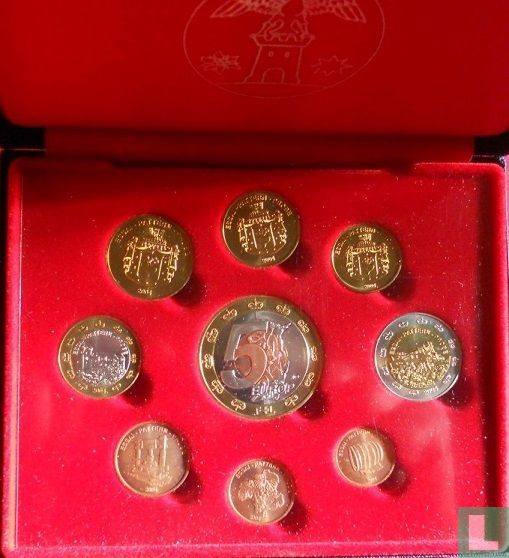 Liechtenstein euro proefset 2004