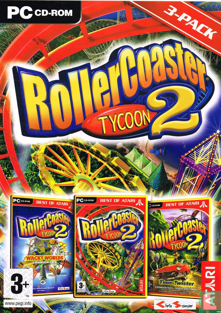 rollercoaster tycoon 2: wacky worlds expansion pack - pc 