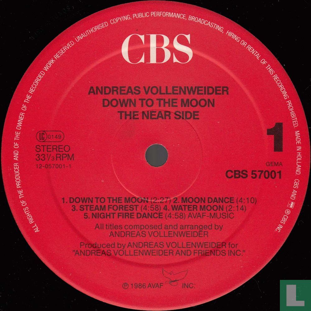Down to the moon