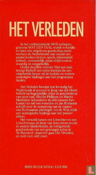 Het verleden